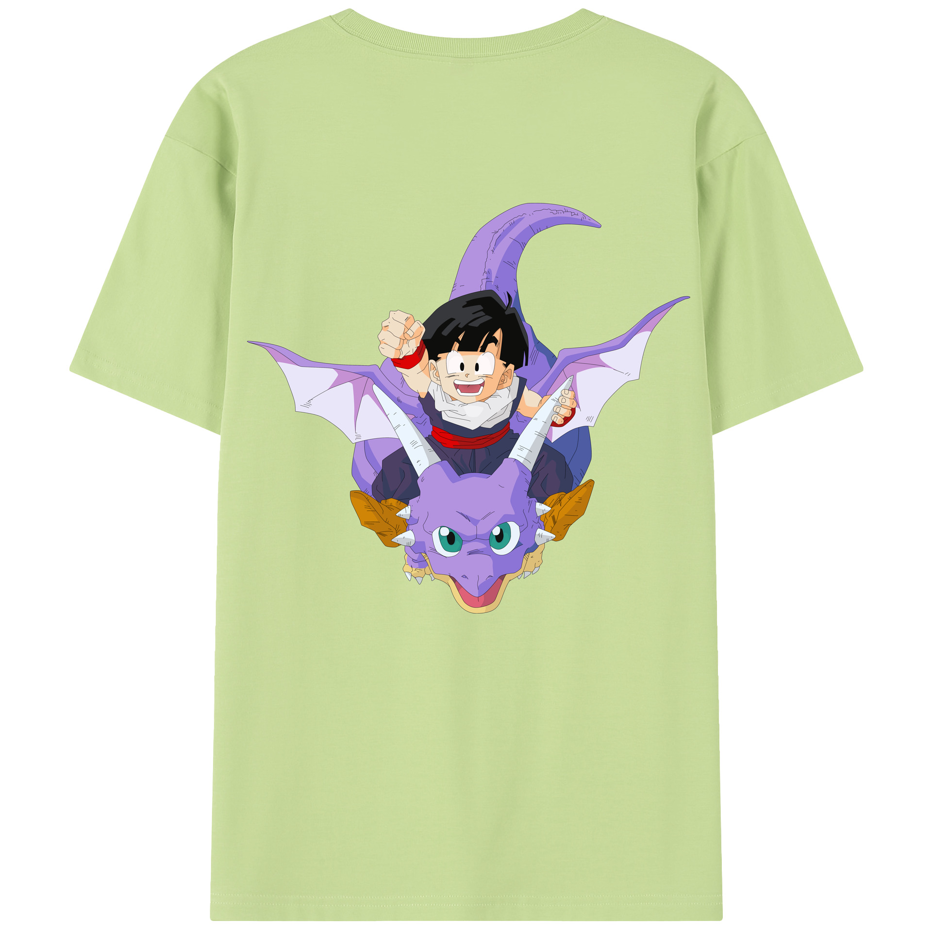 （画像用） ドラゴンボール DRAGON BALL 綿100％半袖Tシャツ（背面プリント）
